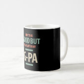 Mug Bon, Mais G-Pa | Cadeau grand-père (Devant droit)