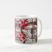 Mug Bon Noël - deux Santas (Devant droit)