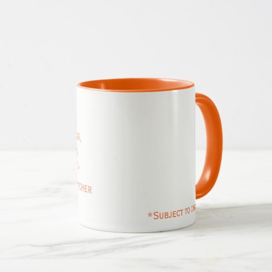 Mug Bon oeuf (Devant droit)