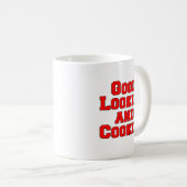 Mug Bon Regard Et Cuisine Drôle (Devant droit)