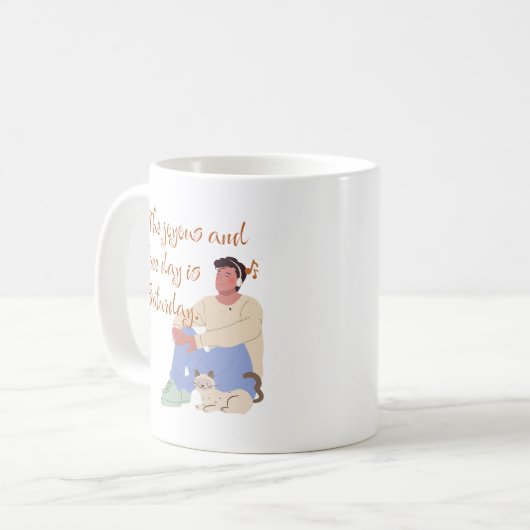 Mug Bon samedi (Devant gauche)