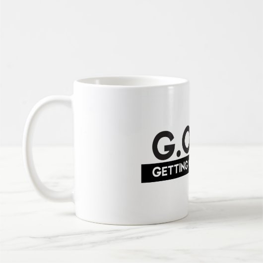Mug Bon sortir de la dette (Gauche)
