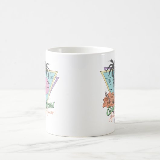 Mug Bon Temps Et Lignes De Tan (Centre)