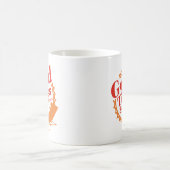 Mug Bon Temps Et Lignes De Tan (Centre)