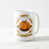Mug bon thanksgiving (Devant droit)