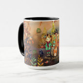 Mug Bon thanksgiving Animaux des bois (Devant gauche)