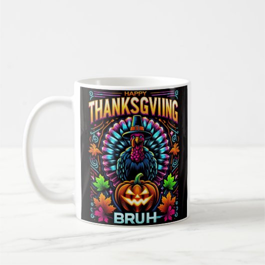 Mug Bon thanksgiving bruh (Gauche)