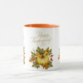 Mug Bon thanksgiving Citrouille aquarelle, Hiérarchies (Centre)