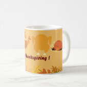 Mug Bon thanksgiving Dernière conception 2024 (Devant droit)