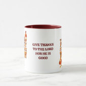 Mug Bon thanksgiving PERKY POUR TURKEY PLAaid (Centre)