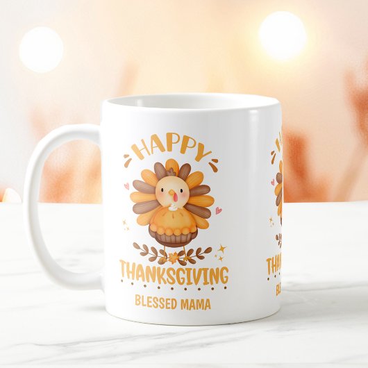 Mug Bon thanksgiving personnalisé
