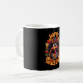 Mug Bon thanksgiving Turquie Famille Chute (Devant gauche)