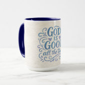 Mug Bon Typographie est Bon Fantaisiste (Devant gauche)