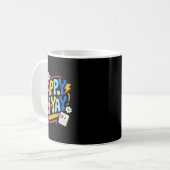 Mug Bon Vendredi-yay Drôle Prof de Vie Week-end Jeu de (Devant gauche)