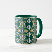 Mug Bon Vieux Jours Art déco (Devant droit)