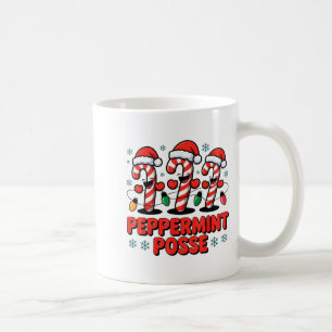 Mug Bonbon à la menthe Sse Canne Drôle de Noël Chapeau