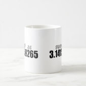 Mug Bonbon comme pi (Centre)