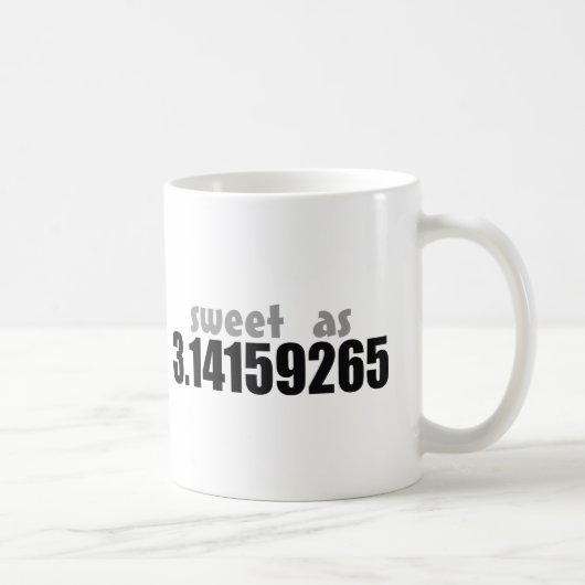 Mug Bonbon comme pi (Droite)
