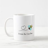 Mug Bonbon de même que peut abeille, abeille de (Gauche)