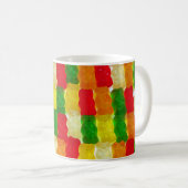 Mug Bonbons à l'ours de gummi coloré (Devant droit)