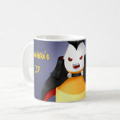 Mug Bonbons au maïs mignons à vampire de Kawaii (Devant gauche)