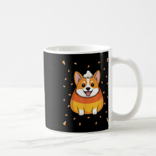 Mug Bonbons Corn Cute Corgi Chien Éffrayant Halloween