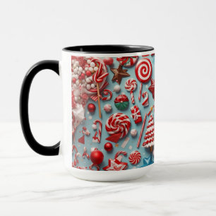 Mug Bonbons de Noël amusant