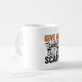 Mug Bonbons d'Halloween ou Appelez-moi Épouvantable Gr (Devant gauche)