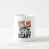 Mug Bonbons d'Halloween ou Appelez-moi Épouvantable Gr (Centre)