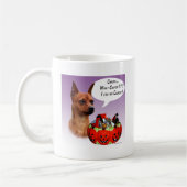 Mug Bonbons d'Halloween Pinscher Miniature (Gauche)