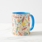 Mug Bonbons et motif de sucrerie (Devant droit)
