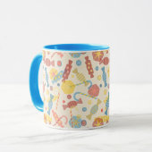 Mug Bonbons et motif de sucrerie (Devant gauche)