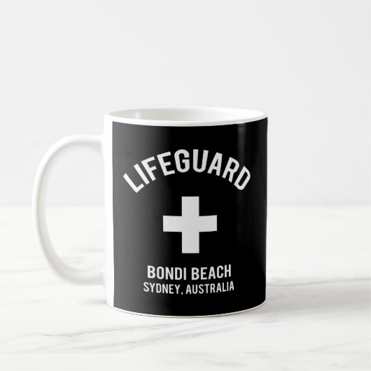Mug Bondi Beach Lifeguard (Gauche)