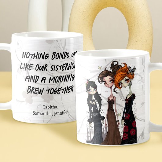 Mug Bonds of Sisterhood Best Friends