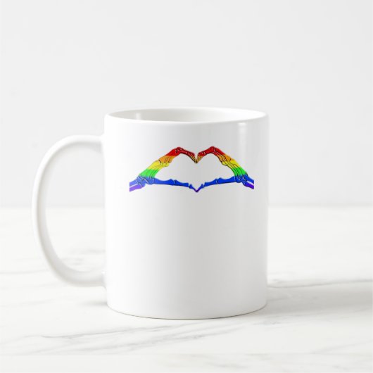 Mug Bone Hands Heart Classic (Gauche)