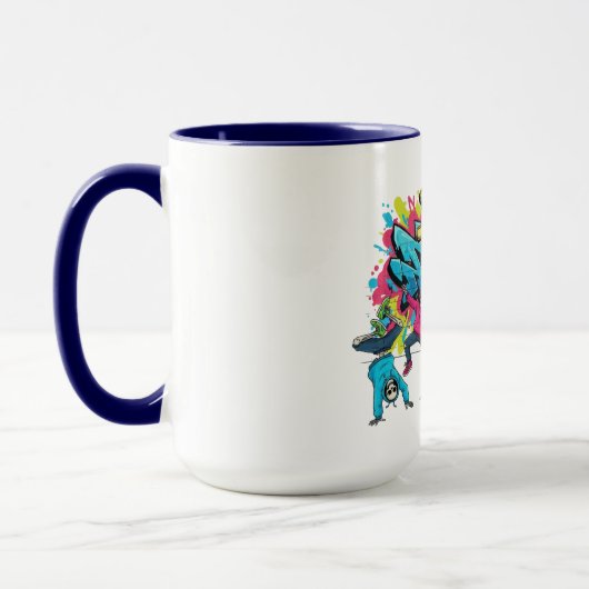 Mug Bone Thugs Skeleton Dancers Halloween (Gauche)