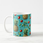 Mug Bonheur Ananas Cerise (Gauche)