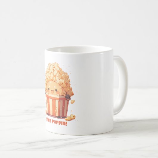 Mug Bonheur de Popcorn (Devant droit)