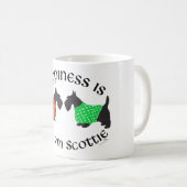 Mug Bonheur des Teckels Écossais Noirs (Devant droit)
