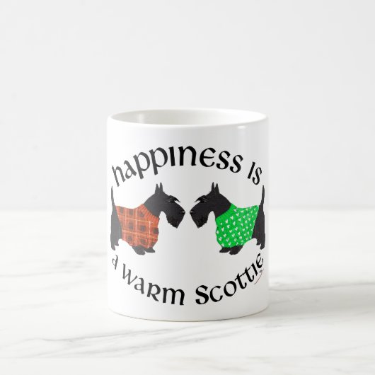 Mug Bonheur des Teckels Écossais Noirs (Centre)