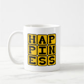 Mug Bonheur, Motivationnel (Gauche)