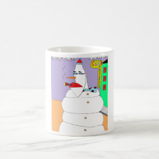 Mug Bonhomme de neige de la ville haute