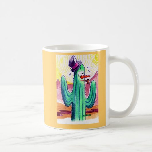 Mug Bonhomme de neige de l'Arizona (Droite)
