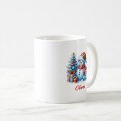 Mug Bonhomme de neige de Noël (Devant droit)