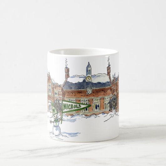 Mug bonhomme de neige d'hiver d'Albright (Centre)