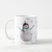 Mug BONHOMME DE NEIGE, ÉCHARPE et PAC de BAS par (Gauche)