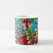 Mug bonhomme de neige, joyeux (Centre)