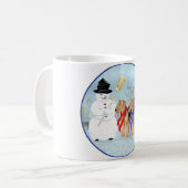 Mug Bonhomme de neige magique (Devant gauche)