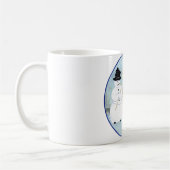 Mug Bonhomme de neige magique (Gauche)