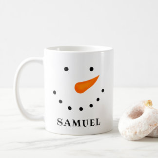 Mug Bonhomme de neige personnalisé